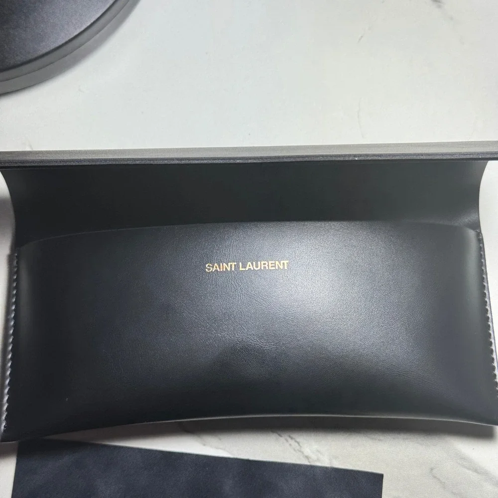 Saint Laurent SL M31/F 010 Brown Round Sunglasses Made in Italy 55-19-145